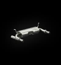 Isolated performance exhaust system